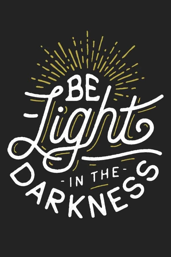 Hope Outfitters WOMEN'S Be Light Tee 2 Hope Outfitters WOMEN'S Be Light Tee