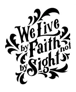 Hope Outfitters We Live By Faith Tee