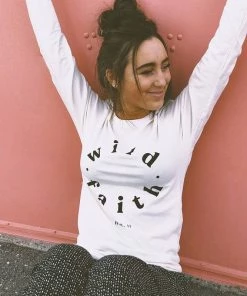 Hope Outfitters Wild Faith Natural Longsleeve Tee