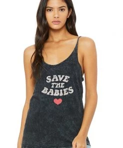 Hope Outfitters WOMEN'S Womens Save The Babies Flowy Tank