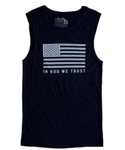 Hope Outfitters Mens In God We Trust Muscle Tank MEN'S