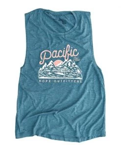 Hope Outfitters Womens Hope PNW Flowy Muscle Tank