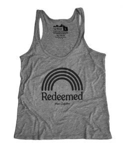 Hope Outfitters WOMEN'S Womens Rainbow Redeemed Jersey Tank