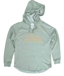 Hope Outfitters WOMEN'S Womens Faith Over Fear Wave Wash Hoodie