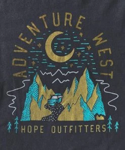 Hope Outfitters Adventure West Tee WOMEN'S 11 Hope Outfitters Adventure West Tee WOMEN'S