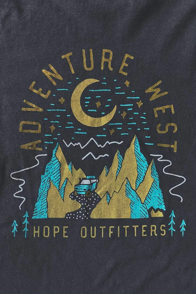 Hope Outfitters Adventure West Tee WOMEN'S 5 Hope Outfitters Adventure West Tee WOMEN'S