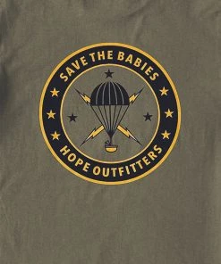 Hope Outfitters WOMEN'S Save The Babies Parachute Tee 7 Hope Outfitters WOMEN'S Save The Babies Parachute Tee
