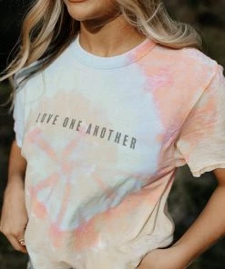 Hope Outfitters Love One Another Tie Dye Tee WOMEN'S