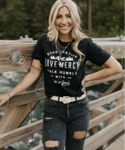Hope Outfitters Seek Justice & Love Mercy Tee