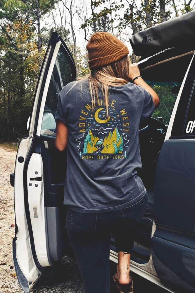 Hope Outfitters Adventure West Tee WOMEN'S 2 Hope Outfitters Adventure West Tee WOMEN'S