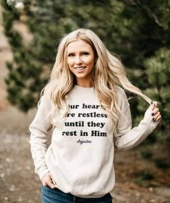 Hope Outfitters Restless Hearts Crewneck Sweatshirt WOMEN'S