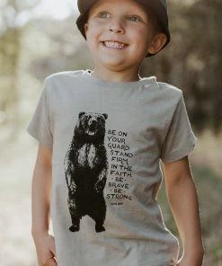 Hope Outfitters Brave Bear Toddler Tee