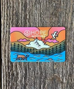 Hope Outfitters Pacific Northwest Physical Gift Card - Mountain Sunrise