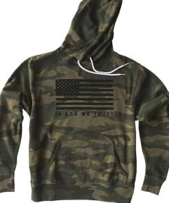 Hope Outfitters In God We Trust Camo Hoodie