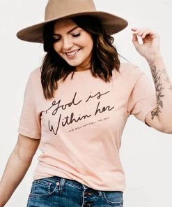 Hope Outfitters God Within Her Tee