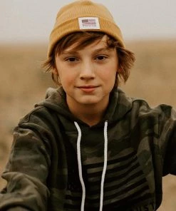 Captuer Kids God We Trust Beanie