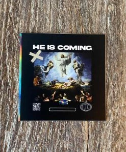 Hopeoutfitters He Is Coming Sticker Stickers