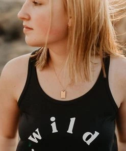 Hope Outfitters WOMEN'S Hope In Jesus Rectangle Necklace