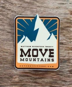 Hopeoutfitters Move Mountains Sticker