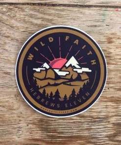 Hopeoutfitters Wild Faith Sticker