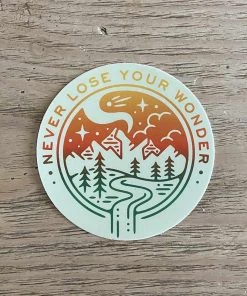 Hopeoutfitters Never Lose Your Wonder Sticker Stickers