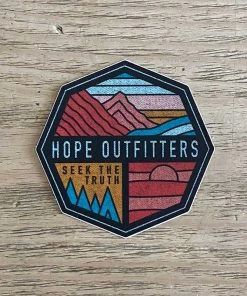 Hopeoutfitters Stickers Seek The Truth Mountain Sticker