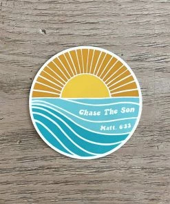 Hopeoutfitters Chase The Son Sticker Stickers
