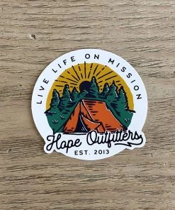 Hopeoutfitters Live Life On Mission Sticker