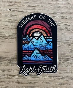 Hopeoutfitters Seek The Light & Truth Sticker Stickers