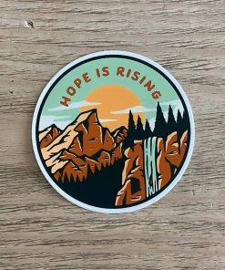 Hopeoutfitters Hope Is Rising Sticker Stickers