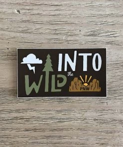 Hopeoutfitters Into The Wild PNW Sticker Stickers