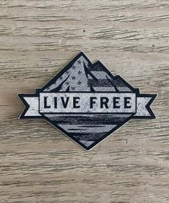 Hopeoutfitters Stickers Live Free Sticker