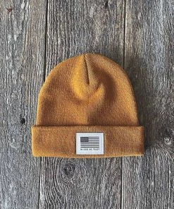 Captuer Kids God We Trust Beanie