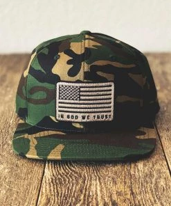 Captuer God We Trust Camo Hat MEN'S