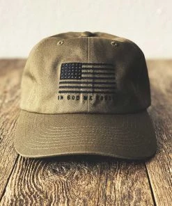 Captuer God We Trust Unstructured Hat