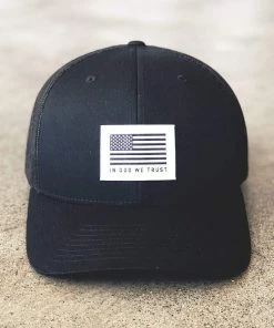 Captuer WOMEN'S God We Trust Trucker Hat