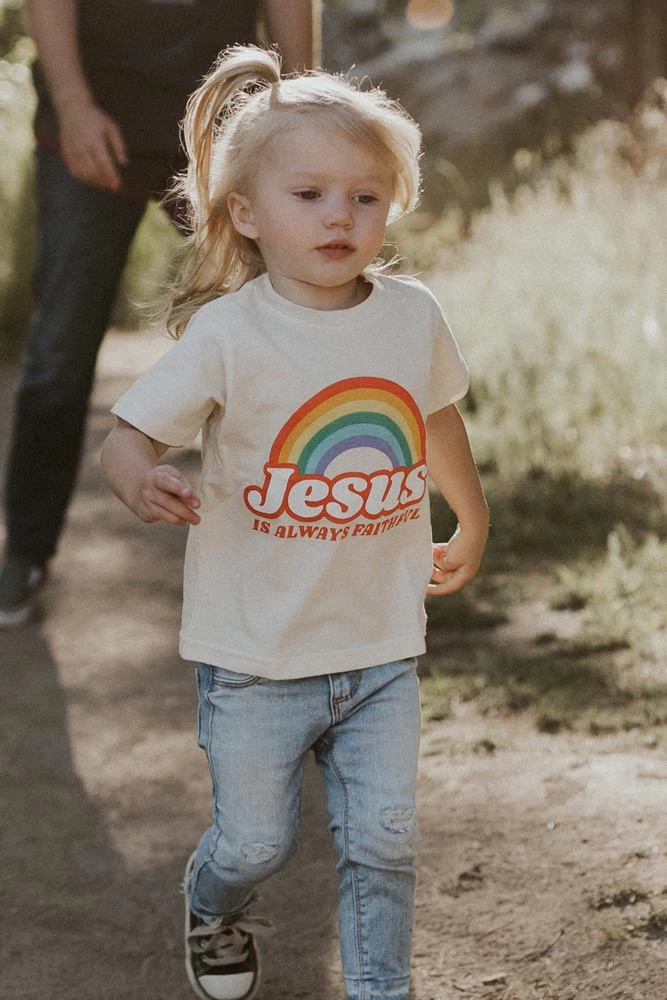 Hope Outfitters Vintage Rainbow Toddler Tee 1 Hope Outfitters Vintage Rainbow Toddler Tee