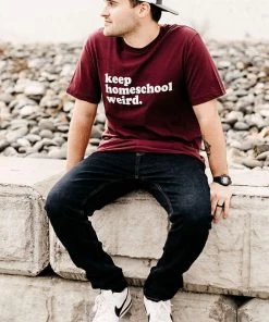 Hope Outfitters Keep Homeschool Weird Tee WOMEN'S