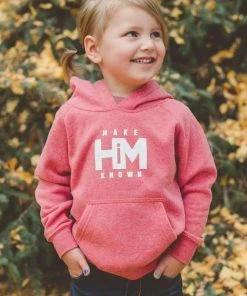 Hope Outfitters KIDS Pomegranate Toddler Make HiM Known Hoodie 6 Hope Outfitters KIDS Pomegranate Toddler Make HiM Known Hoodie