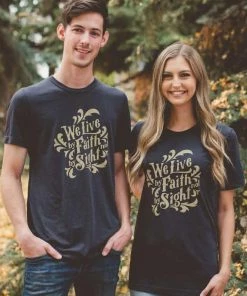 Hope Outfitters We Live By Faith Tee
