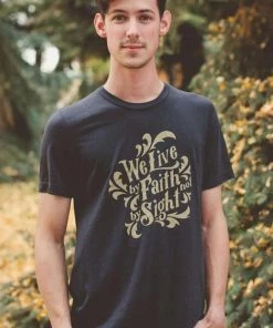 Hope Outfitters We Live By Faith Tee