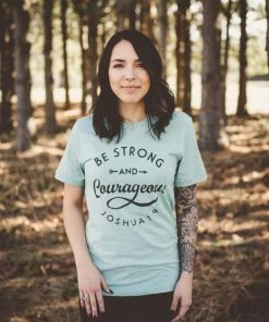 Hope Outfitters WOMEN'S Be Strong & Courageous Tee 8 Hope Outfitters WOMEN'S Be Strong & Courageous Tee