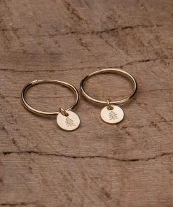Hope Outfitters WOMEN'S Handmade Hoop Tree Earrings