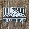 Hopeoutfitters Mt. Hood Sticker Stickers