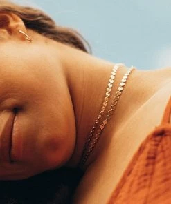 Hope Outfitters WOMEN'S Mini Disc Choker Necklace