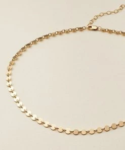 Hope Outfitters WOMEN'S Mini Disc Choker Necklace