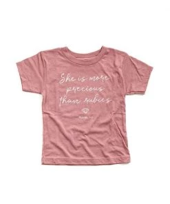 Hope Outfitters She Is More Precious Toddler Tee KIDS