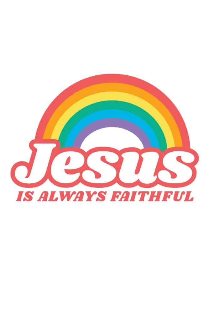 Hope Outfitters Vintage Rainbow Tee WOMEN'S 6 Hope Outfitters Vintage Rainbow Tee WOMEN'S