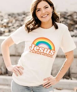 Hope Outfitters Vintage Rainbow Tee WOMEN'S 8 Hope Outfitters Vintage Rainbow Tee WOMEN'S