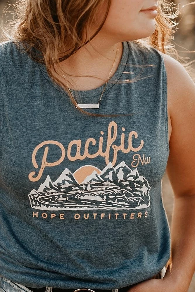 Hope Outfitters Redeemed Horizontal Bar Necklace WOMEN'S 3 Hope Outfitters Redeemed Horizontal Bar Necklace WOMEN'S